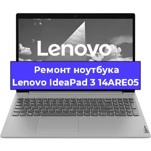Чистка от пыли и замена термопасты на ноутбуке Lenovo IdeaPad 3 14ARE05 в Краснодаре